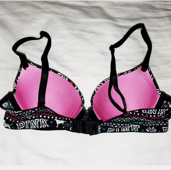 PRICE FIRM 34B Lightly Lined VS Pink Bra - Picture 2 of 2